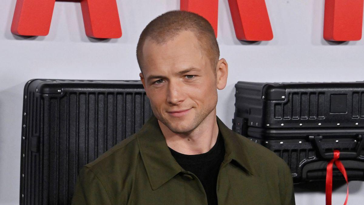 who is taron egerton brooks nader rumored boyfriend