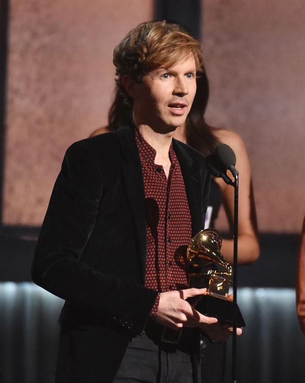 Kanye west disses beck for beating beyonce grammy awards 201505