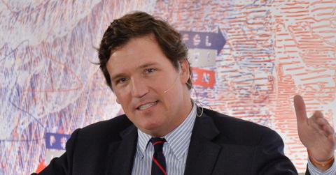 tucker carlson pokes fun unemployed first public event fox news exit