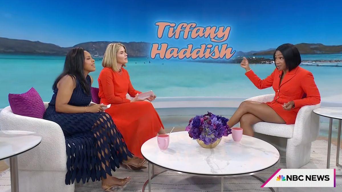 Image of Jenna Bush Hager couldn't believe how old the man Tiffany Haddish dated was.
