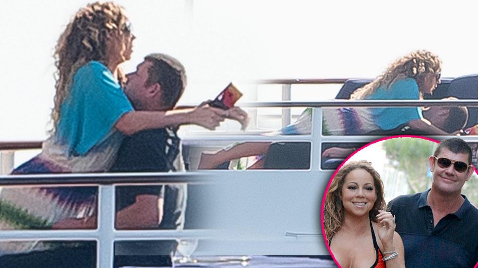 Mariah Carey Suffers a Wardrobe Malfunction