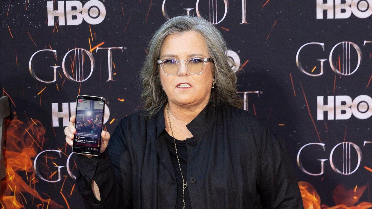 Image of Rosie O’Donnell remained scheduled to guest-host ‘Jimmy Kimmel Live!’ this August.