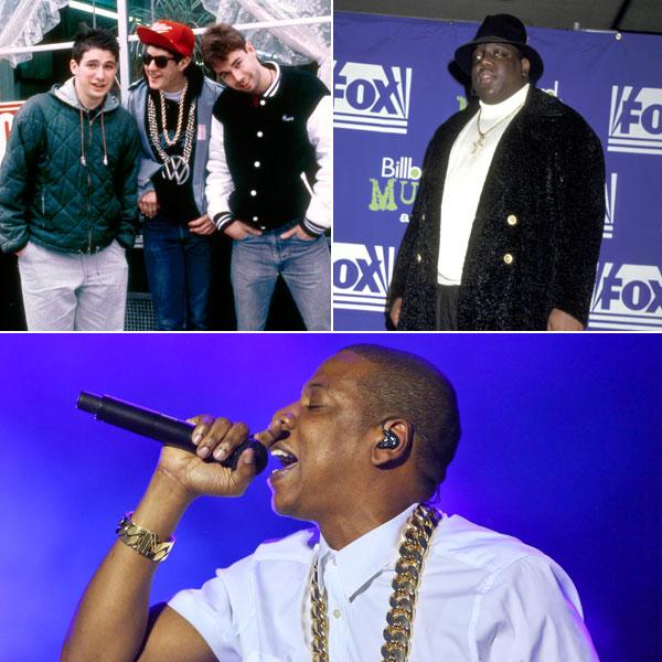 Jay Z, Beastie Boys and Notorious BIG