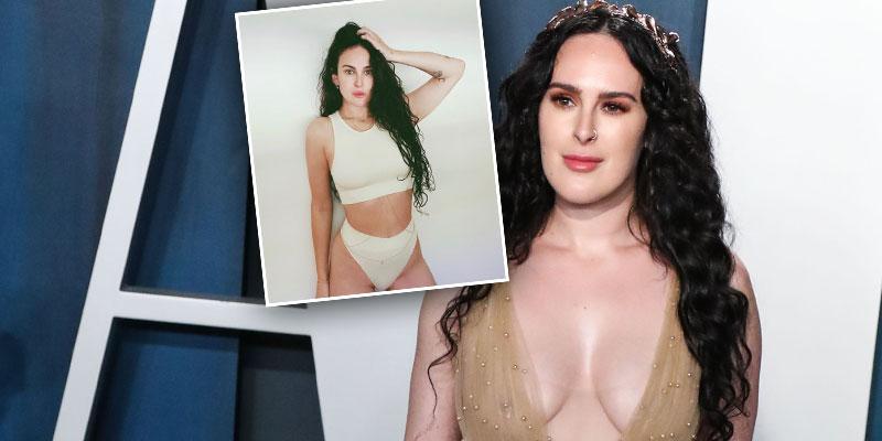 Rumer Willis Wears SKIMS Bra and Underwear in Unedited Video to