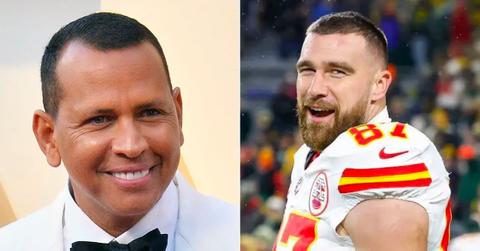 alex rodriguez travis kelce incredible focus taylor swift