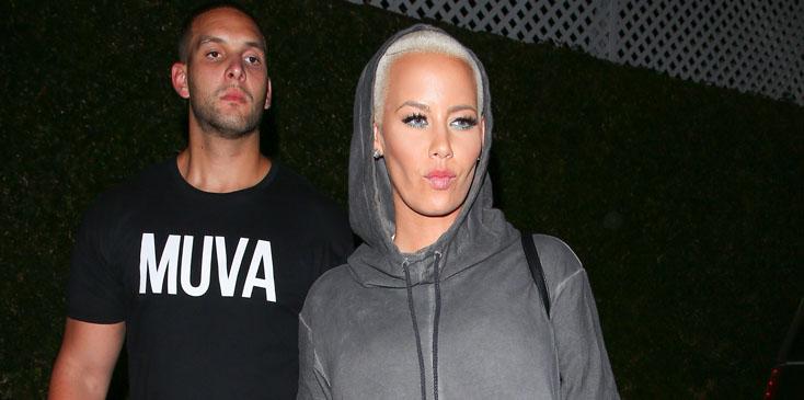 Amber Rose celebrates at Casa Vega after joining DWTS Season 23