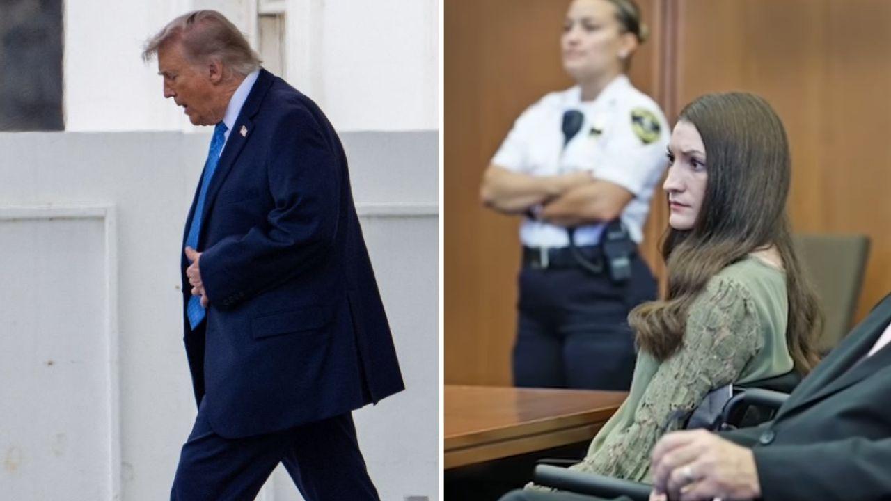 Image of Donald Trump addressed the Lindsay Clancy case after her attorney requested a pardon.