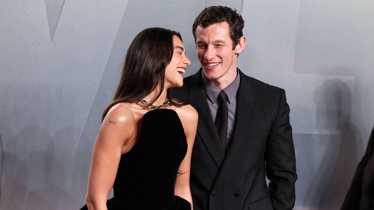 Image of Dua Lipa and Callum Turner had previously celebrated their marriage with an intimate London ceremony before hosting a second wedding celebration in Sicily, Italy.