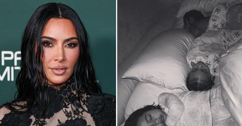 kim kardashian loves waking up kids spending time torture