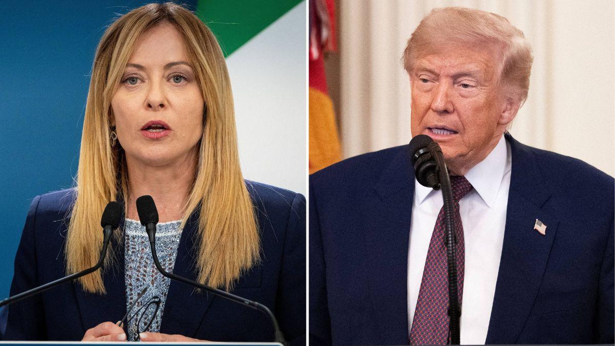 Giorgia Meloni, Donald Trump