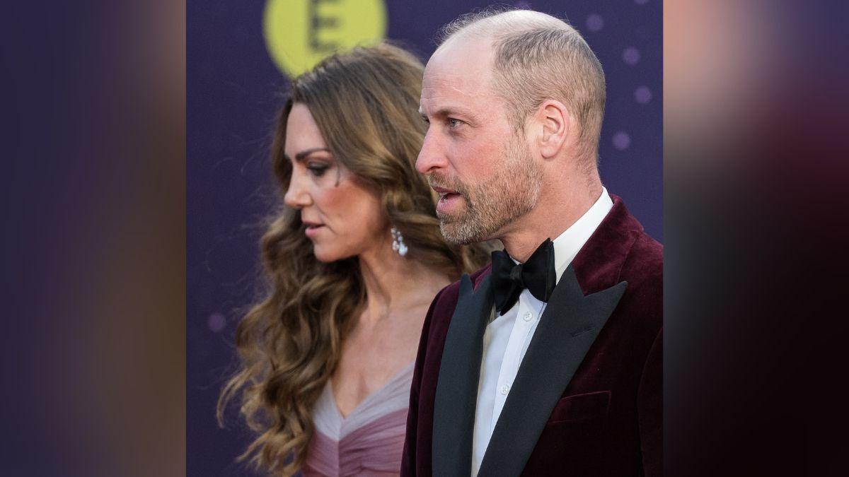 Photo of The royal couple ignored a red carpet reporter who asked if the monarchy was 'in peril.'