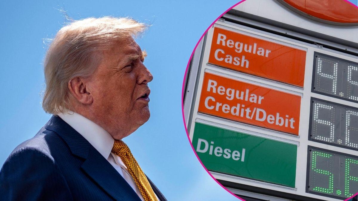 Image of 'It's very temporary,' the president promised of gas prices.