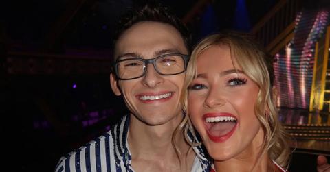 Photo of Stephen Nedoroscik and Rylee Arnold.