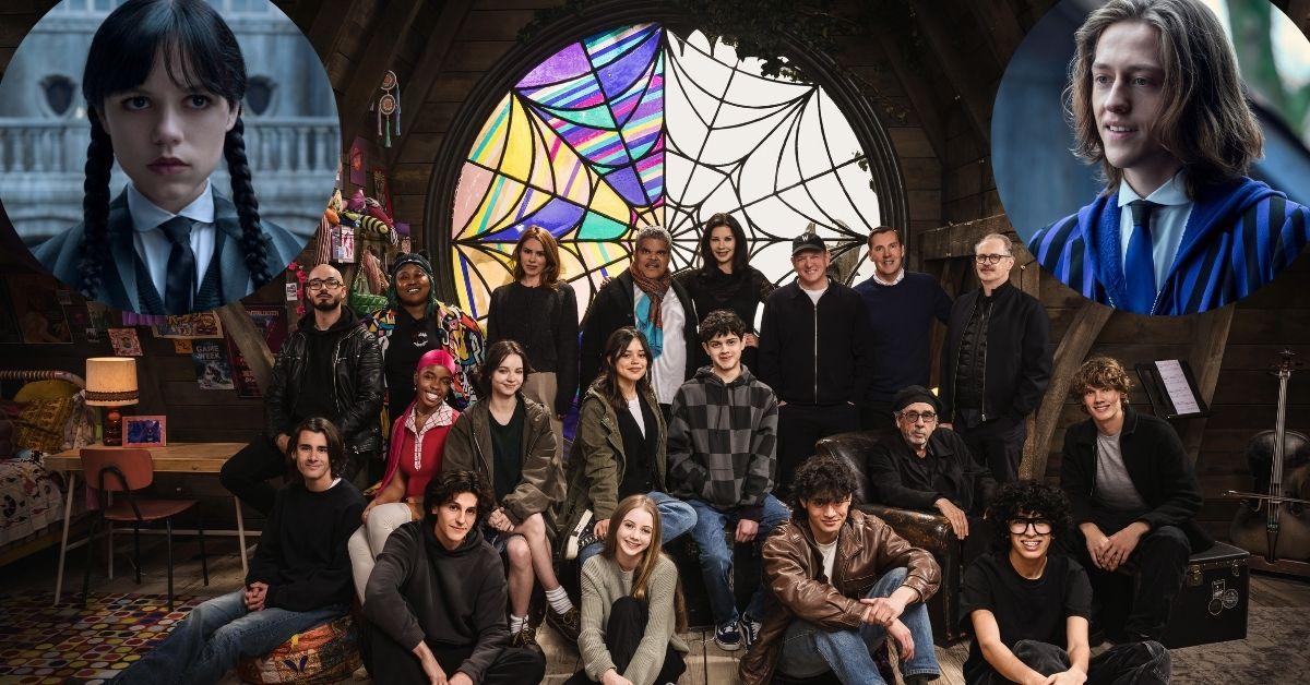 wednesday season  cast jenna ortega lady gaga