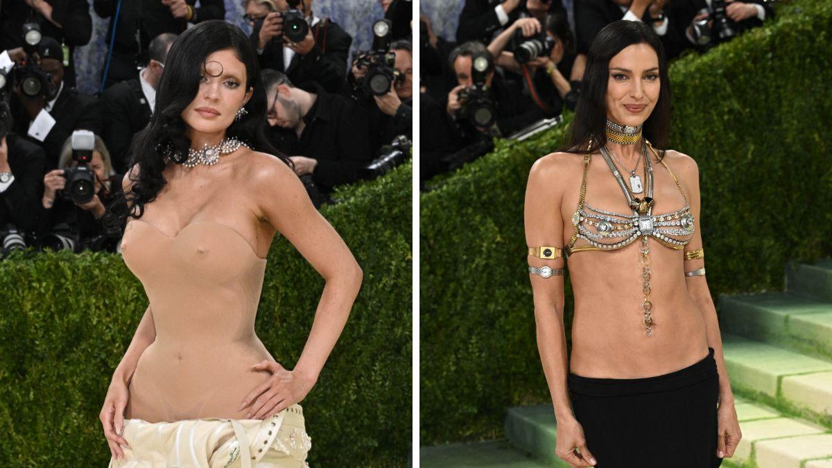 met gala  most daring naked gowns photos