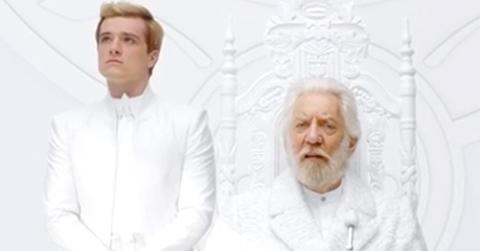 President snow peeta mockingjay