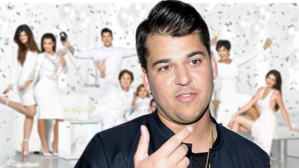 Rob kardashian charging family 250000 appear christmas card