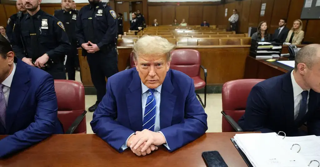 lawrence odonnell donald trump stared down manhattan courthouse