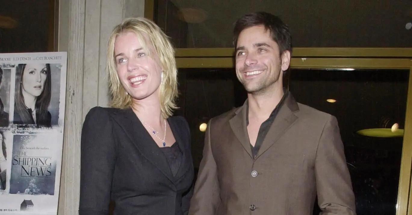 Photo of Rebecca Romijn and John Stamos split in 2004 after marrying in 1998.