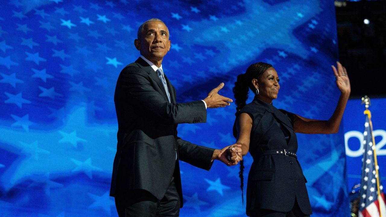 image of Barack and Michelle Obama