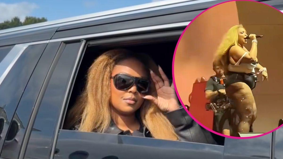 image and inset of lizzo