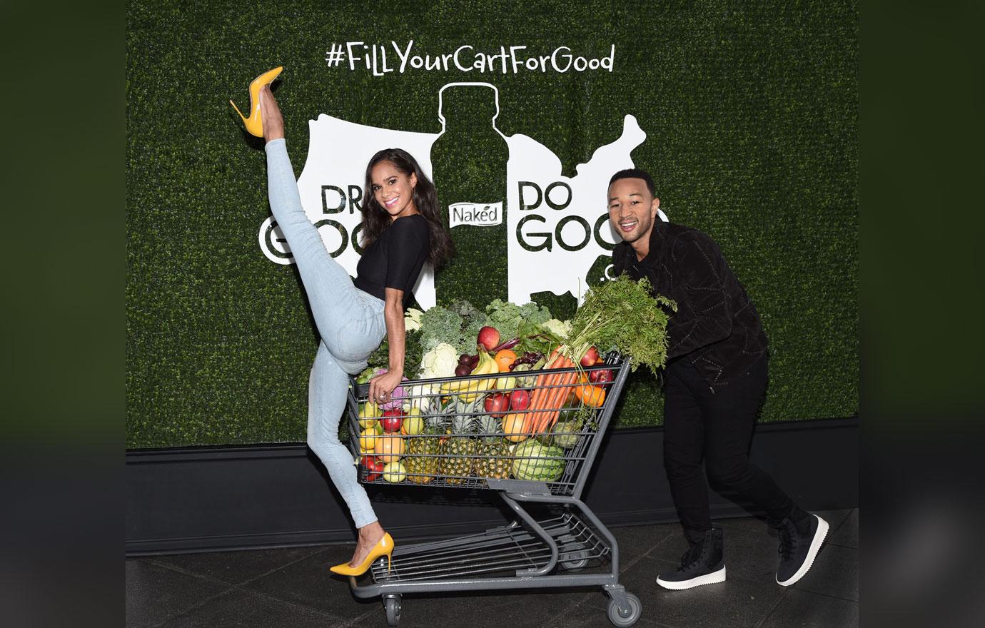 John Legend and Misty Copeland at the Launch of Naked`s Drink Good Do Good Campaign