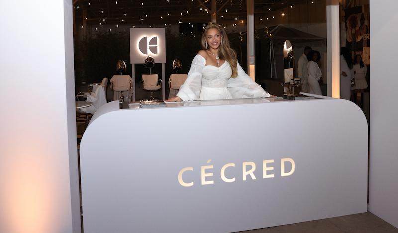 beyonce celebrates the launch of her hair care line cecred with an intimate gathering at revery la in downtown los angeles photos by julian dakdouk