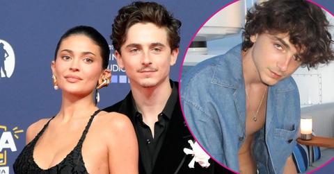 Photo of Kylie Jenner and Timothee Chalamet.