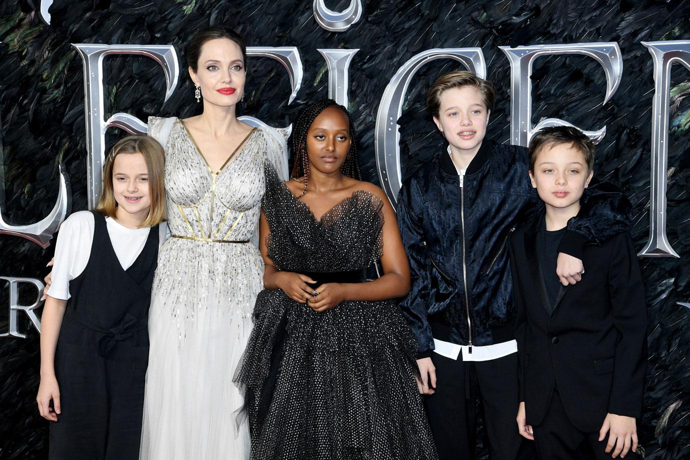 angelina jolie kids