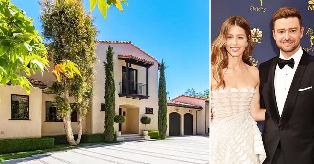justin timberlake and jessica biel sell la home