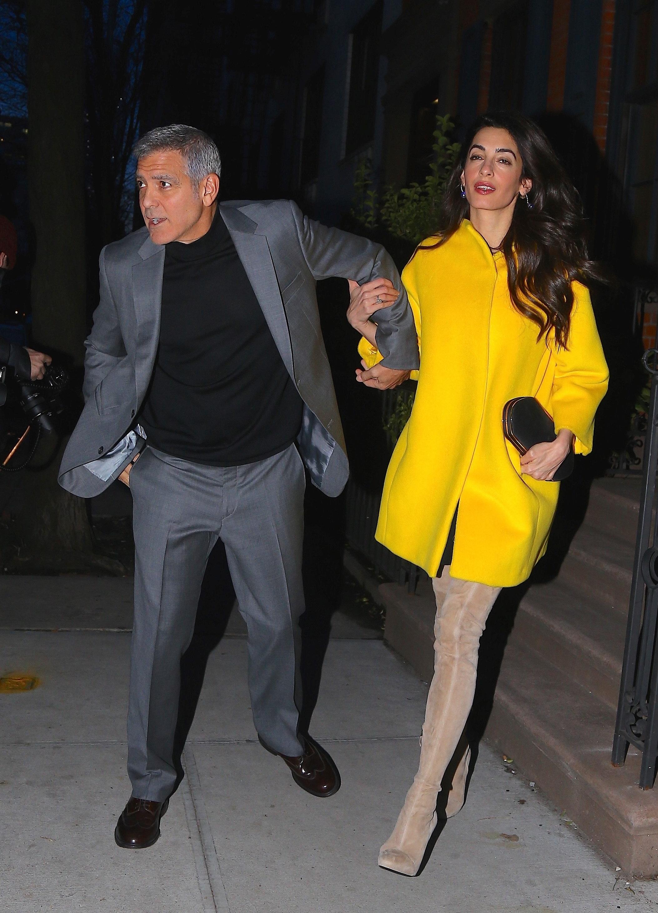 George clooney date night