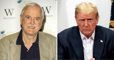 john cleese backlash hitler preferable donald trumppp
