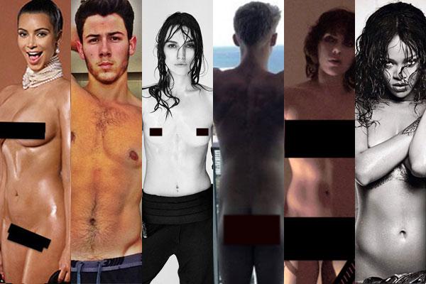 The Most Memorable Naked Moments Of 2014 In Photos image