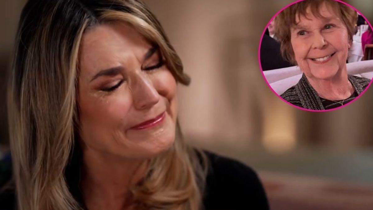 image of Savannah Guthrie revealed in her first interview about the case that her mom's back door was left 'propped open.'