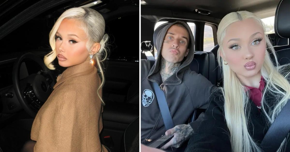 Photo of Alabama Barker and Travis Barker