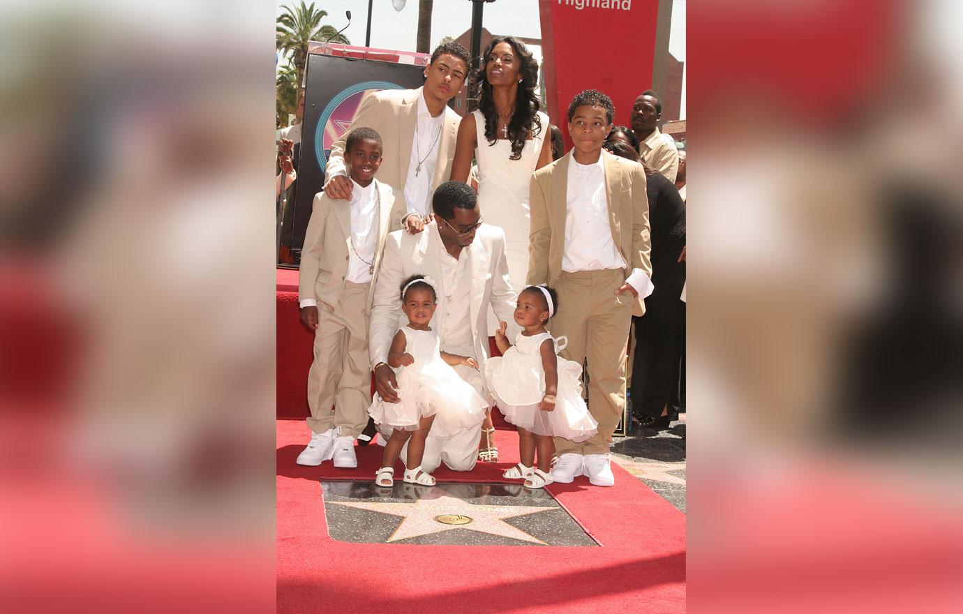 Diddy and his family