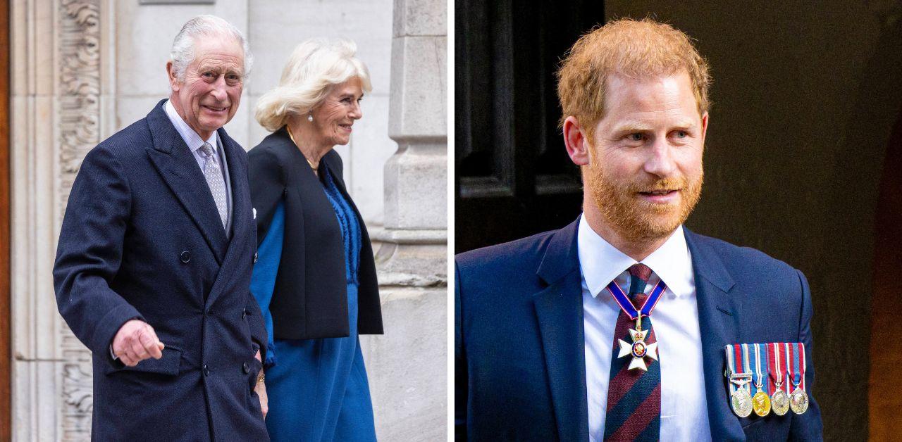 queen camilla prevented prince harry seeing king charles london trip