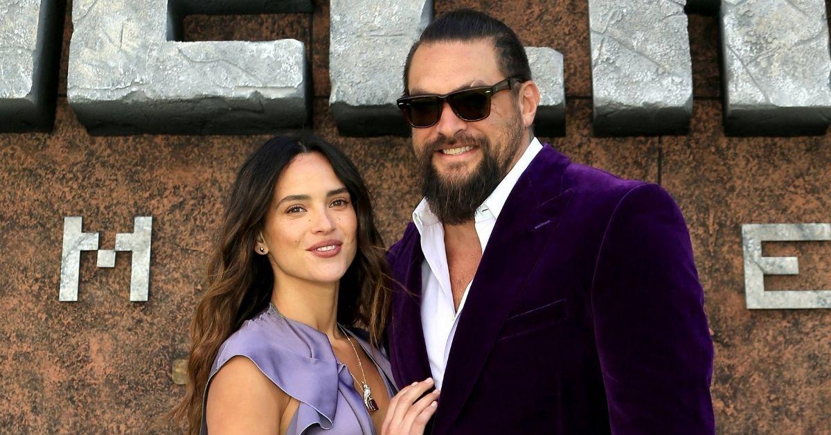 Photo of Adria Arjona and Jason Momoa were former costars.