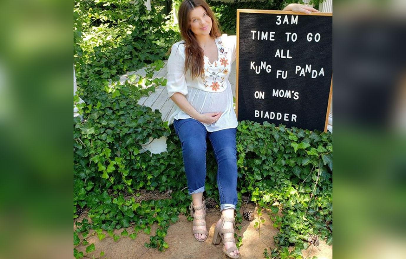 Amy Duggar Bump