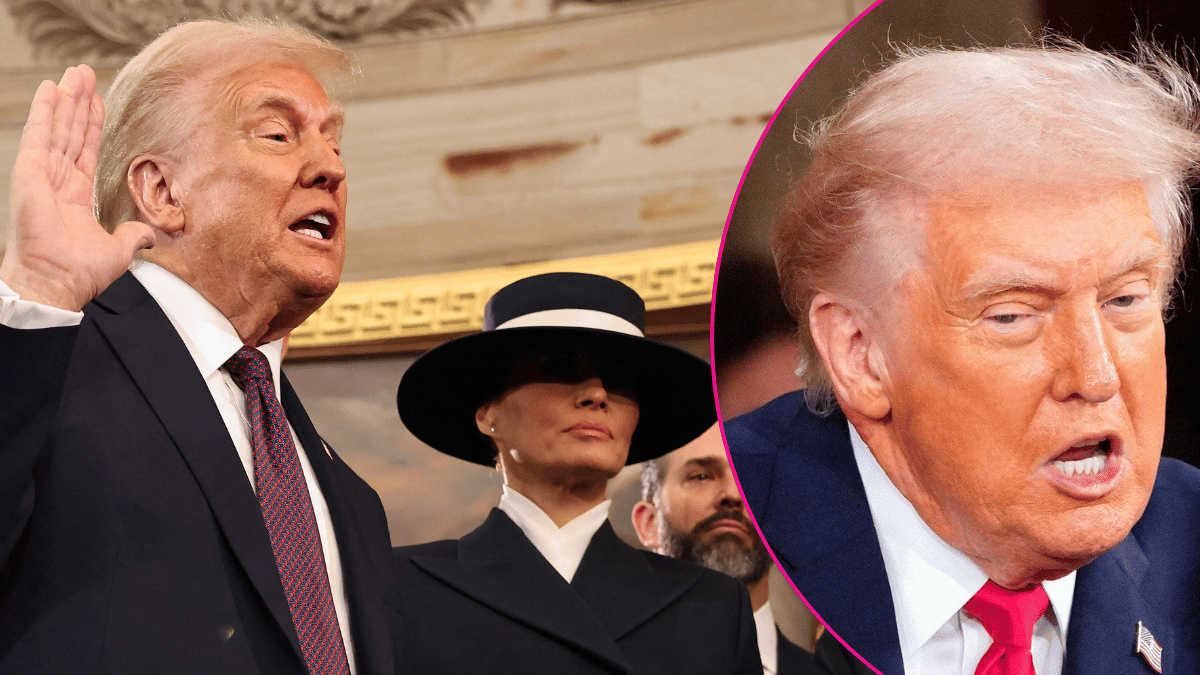 Photo of Donald and Melania Trump