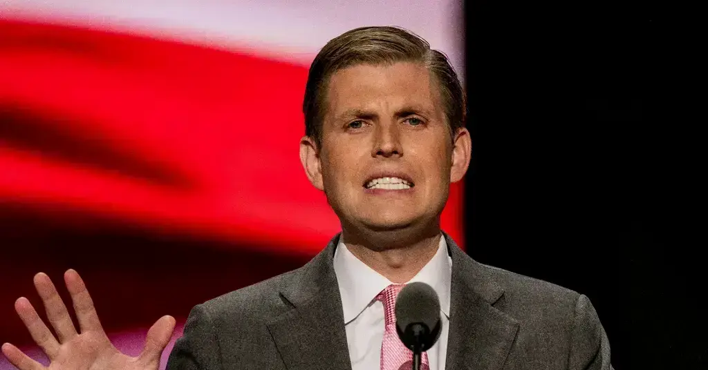 eric trump mocked father certain glow  presidential debate