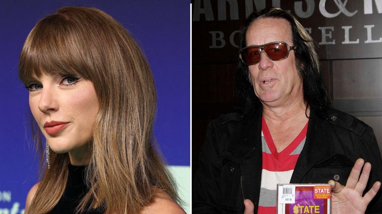 pic of Todd Rundgren and Taylor Swift.