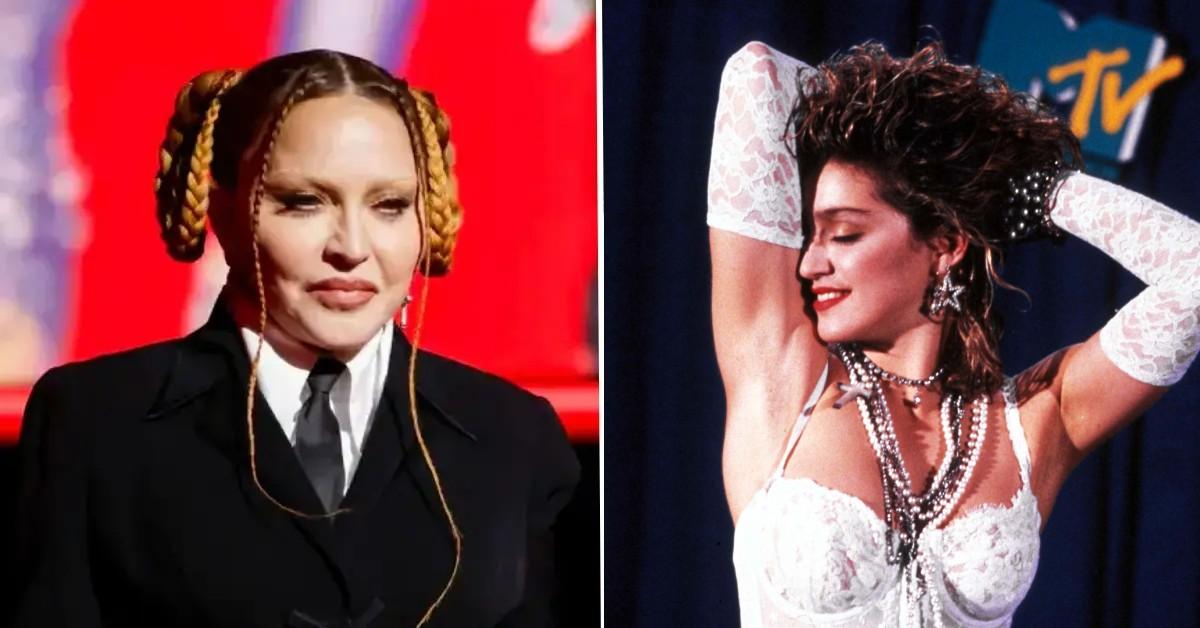 Madonna brings back the cone bra for her latest tour