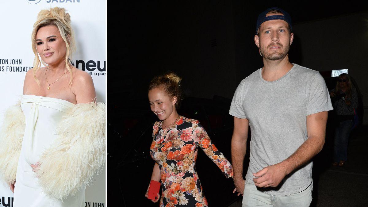 Photo of Diana Jenkins and Hayden Panettiere and Brian Hickerson