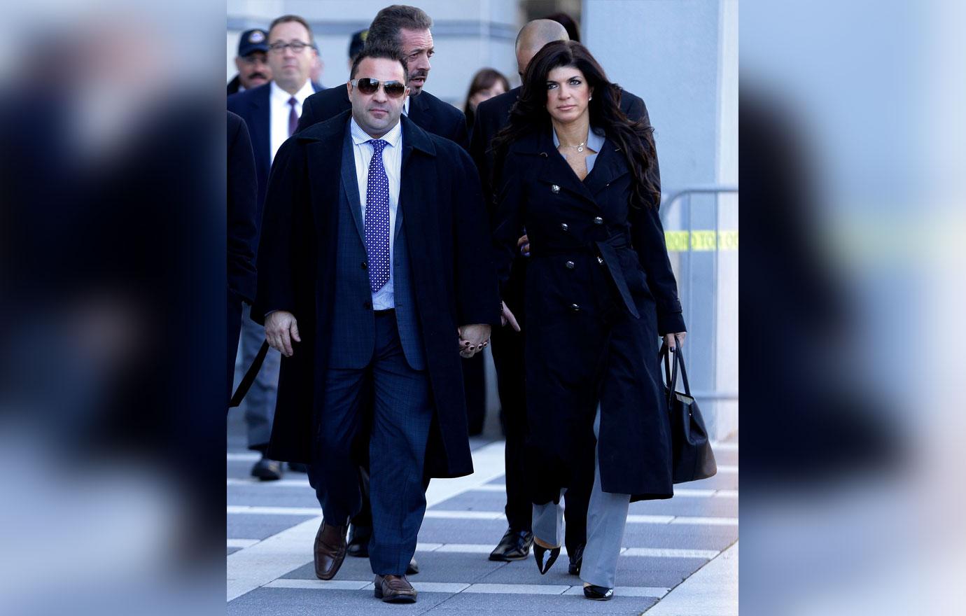 Teresa And Joe Giudice At Court Snub Anniversary