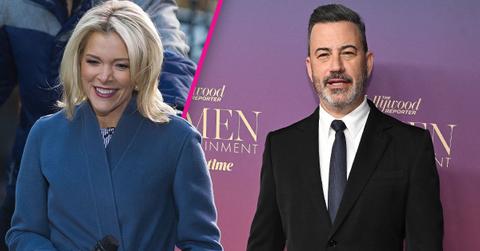 Composite photo of Megyn Kelly and Jimmy Kimmel.