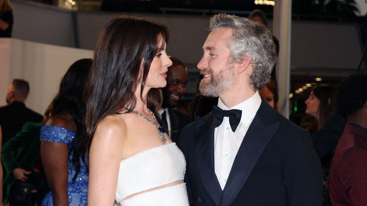 Image of Anne Hathaway said she and Adam Shulman understood that such a demanding professional schedule might not happen again.