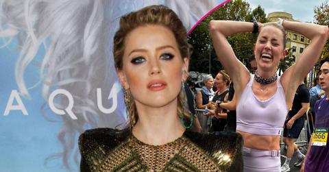 amber heard first half marathon