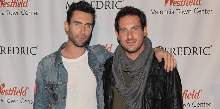 Adam Levine Attends the Grand Opening Of M. Fredric At Westfield Valencia Town Center