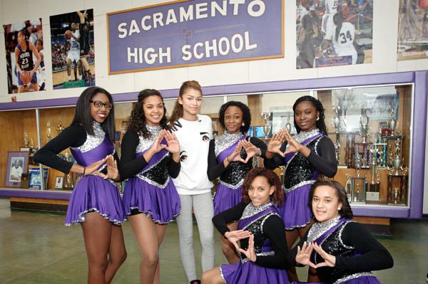 Zendaya cheerleaders